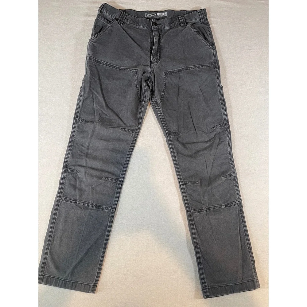 Carhartt Rugged Flex Relaxed Fit Canvas Double-Front Utility Work Pants 34x32